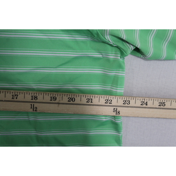 Adidas Climalite Green Polo Shirt Casual Golf Size Large - Picture 5 of 8